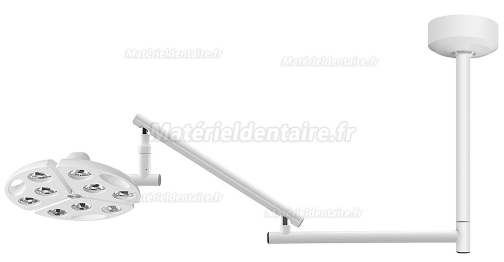 KWS KD-2012D-5 90W lampe chirurgicale dentaire LED, montage au plafond, sans ombre